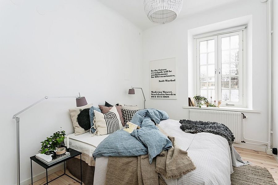 Small Scandi Bedroom Ideas | www.resnooze.com