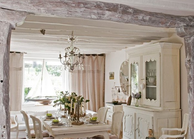 30 Unassumingly Chic Farmhouse Style Dining Room Ideas