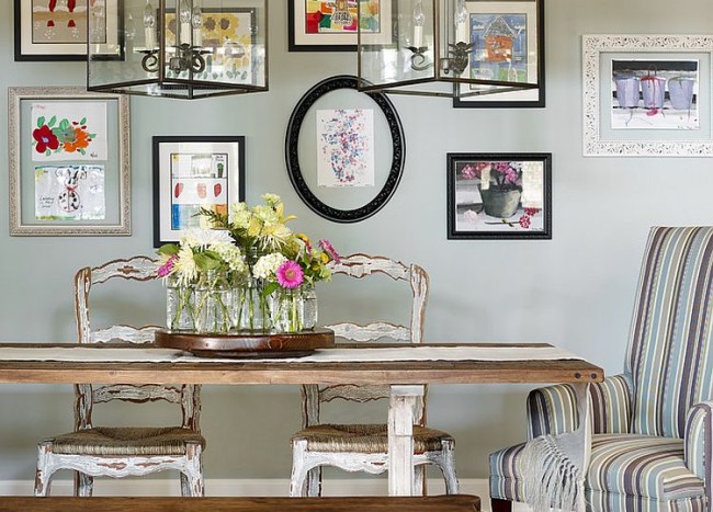 30 Unassumingly Chic Farmhouse Style Dining Room Ideas