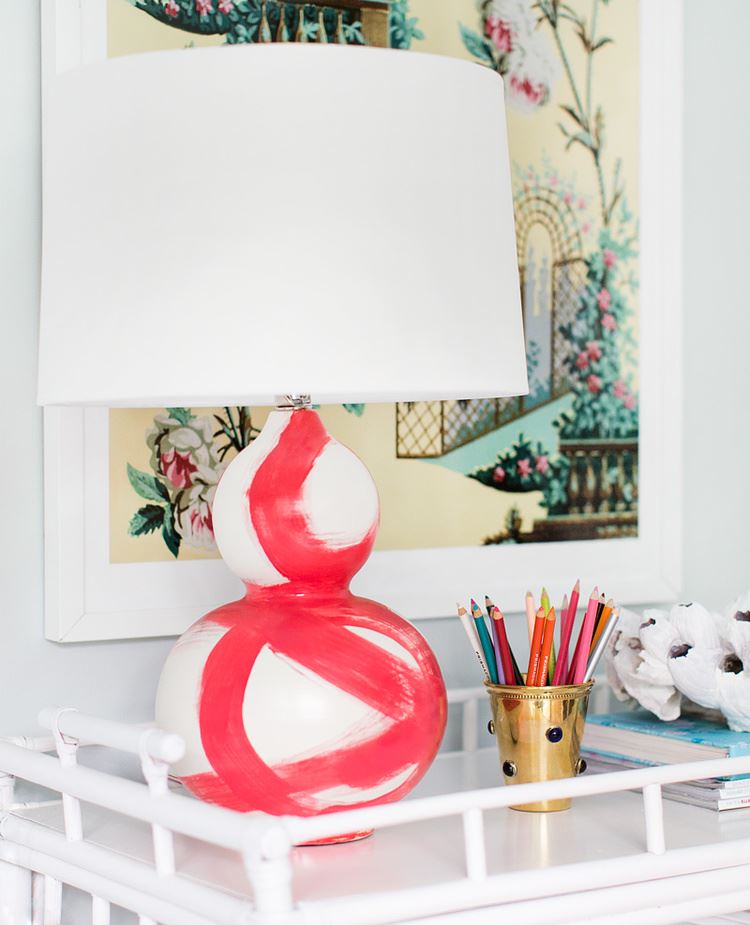 Brushstroke lamp from Bek Design