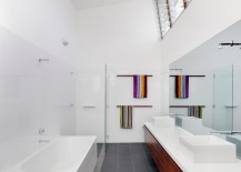 Colorful-towels-add-interest-to-a-contemporary-bathroom-217x155