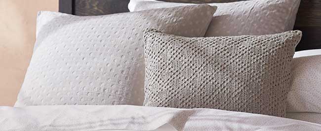 Coyuchi Organic Bedspread and Pillows