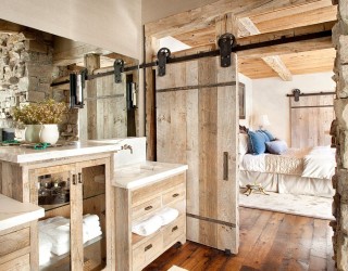 15 Sliding Barn Doors That Bring Rustic Beauty to the Bathroom