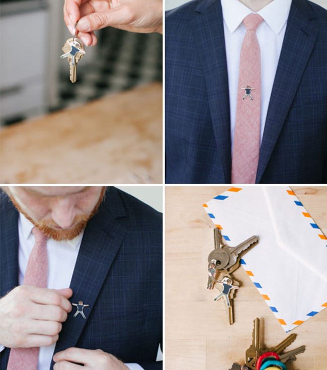 DIY Tie Tack for Father's Day