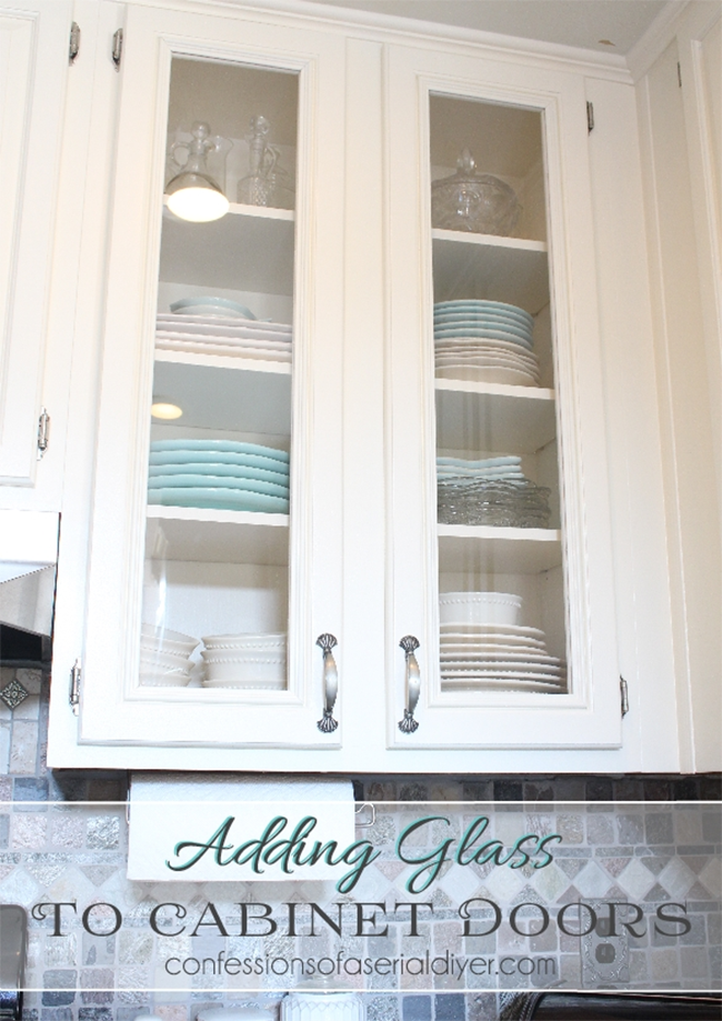 Kitchen Remodel Project - DIY Kitchen Cabinet Update with Wrapping Paper! -  Tatertots and Jello