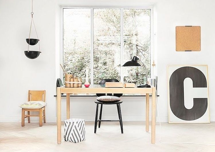 50 Splendid Scandinavian  Home  Office  and Workspace Designs 