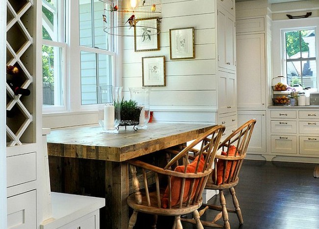 30 Unassumingly Chic Farmhouse Style Dining Room Ideas