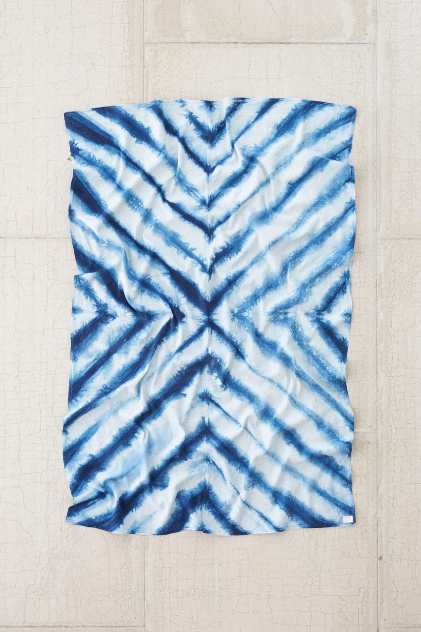 Dyed linen blanket from Urban Outfitters