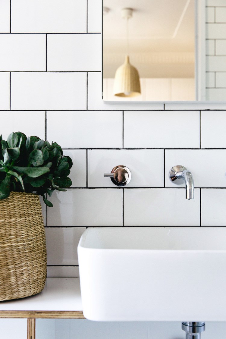 Earthy details in a bathroom by C+M Studio