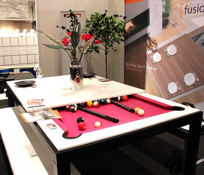 Fusion Tables Pool Table and Dinner Table