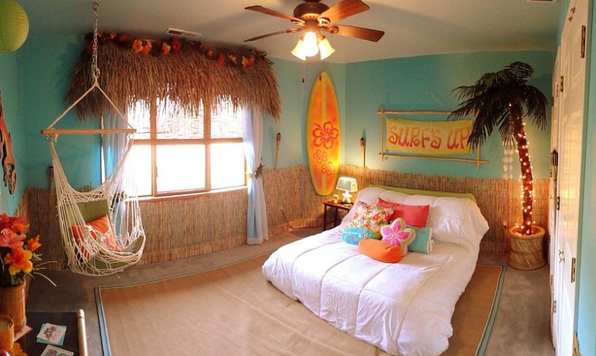 20 Kids’ Bedrooms That Usher in a Fun Tropical Twist!