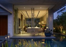 Gorgeous-lighting-adds-to-the-beauty-of-the-master-bedroom-with-lily-pond-outside-217x155