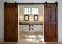 Gorgeous-reclaimed-Fir-barn-doors-for-the-posh-master-bathroom-217x155
