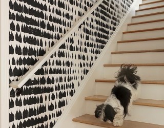 16 Fabulous Ideas That Bring Wallpaper to the Stairway