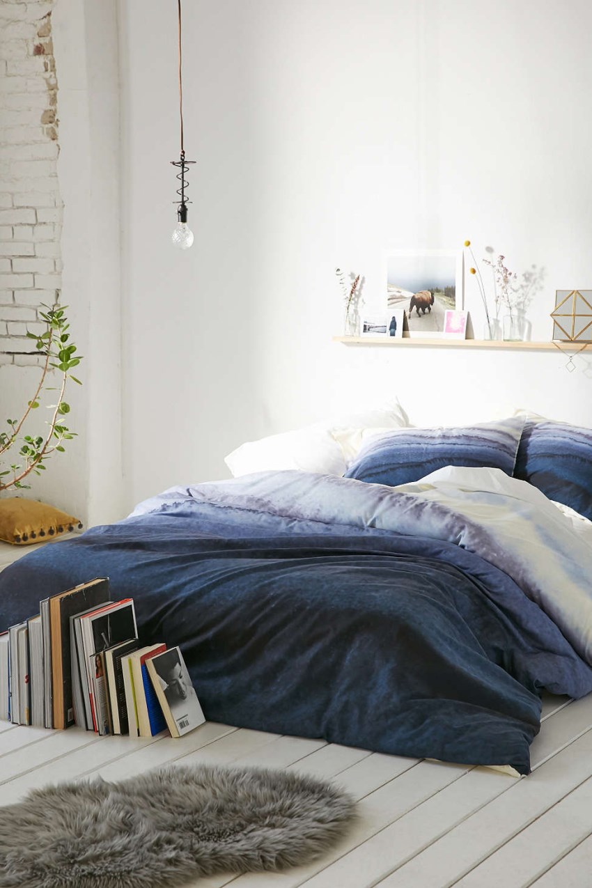Indigo bedding from Urban Outfitters
