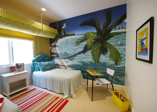 20 Kids’ Bedrooms That Usher in a Fun Tropical Twist! | Decoist