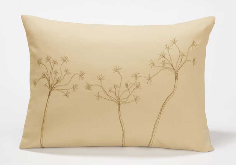 Love Good Yellow Organic Pillow