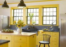 Lovely-use-of-bright-yellow-in-the-farmhouse-style-kitchen-217x155