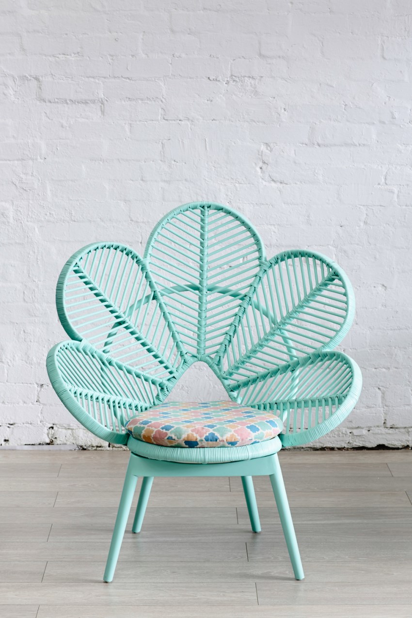 Mint chair by The Family Love Tree