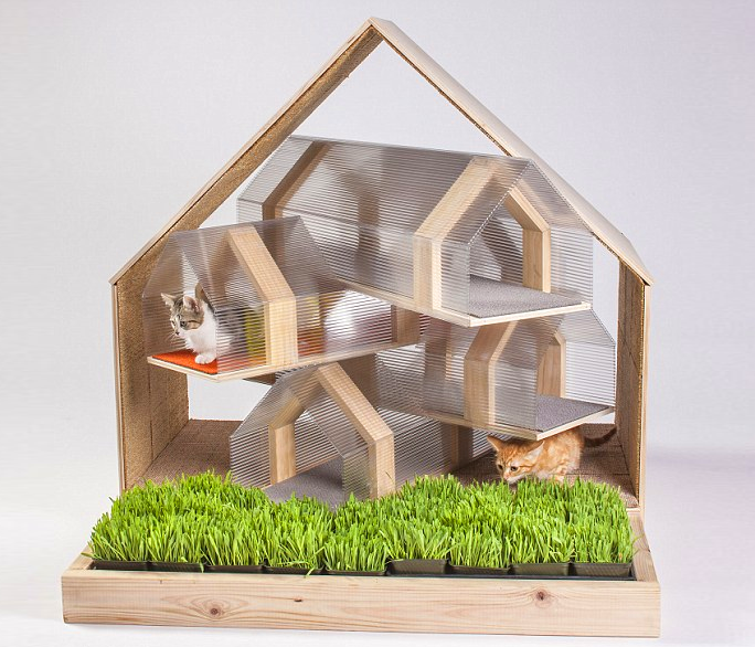 Modern Cat House by HOK