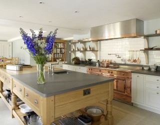 Gorgeous Bespoke Kitchen Combines Modern Luxury with Edwardian Charm