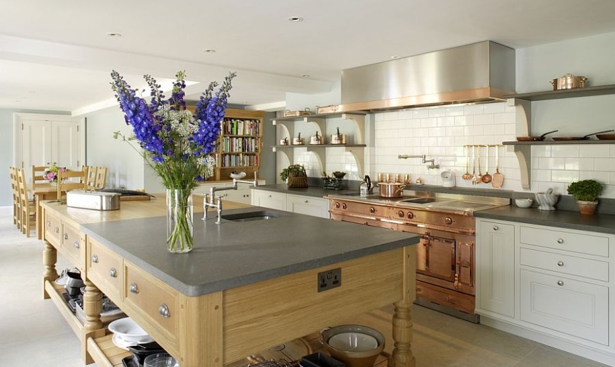 Gorgeous Bespoke Kitchen Combines Modern Luxury with Edwardian Charm