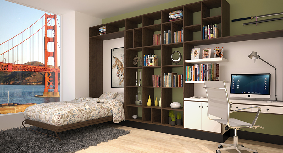 8 Versatile Murphy Beds That Turn Any Room into a Spare Bedroom