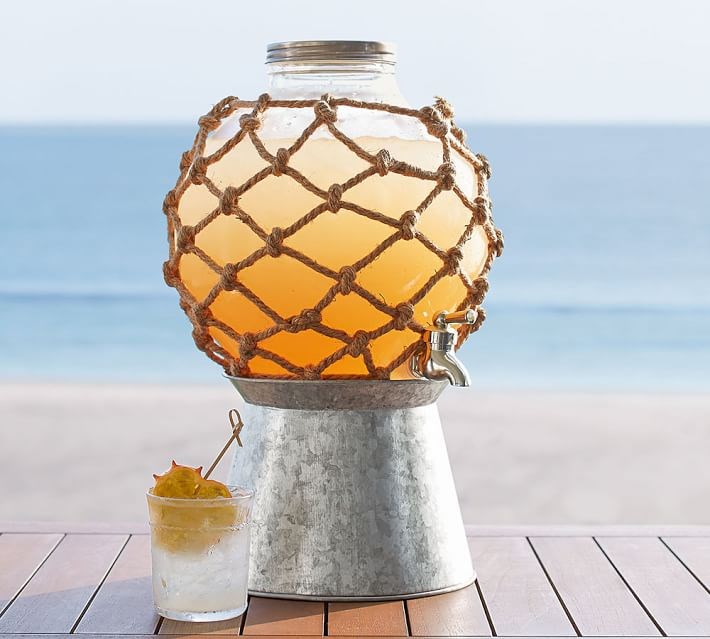 Outdoor drink dispenser from Pottery Barn