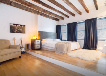 Penthouse-Loft-on-Bowery-Bedroom-with-Ceiling-Beams-217x155