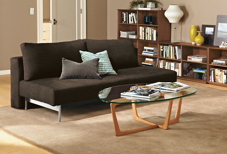 Sleek sleeper sofa from Room & Board