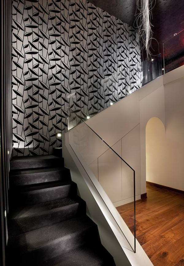 16 Fabulous Ideas That Bring Wallpaper to the Stairway Decoist