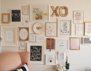 How to Create a Beautiful and Inexpensive Gallery Wall