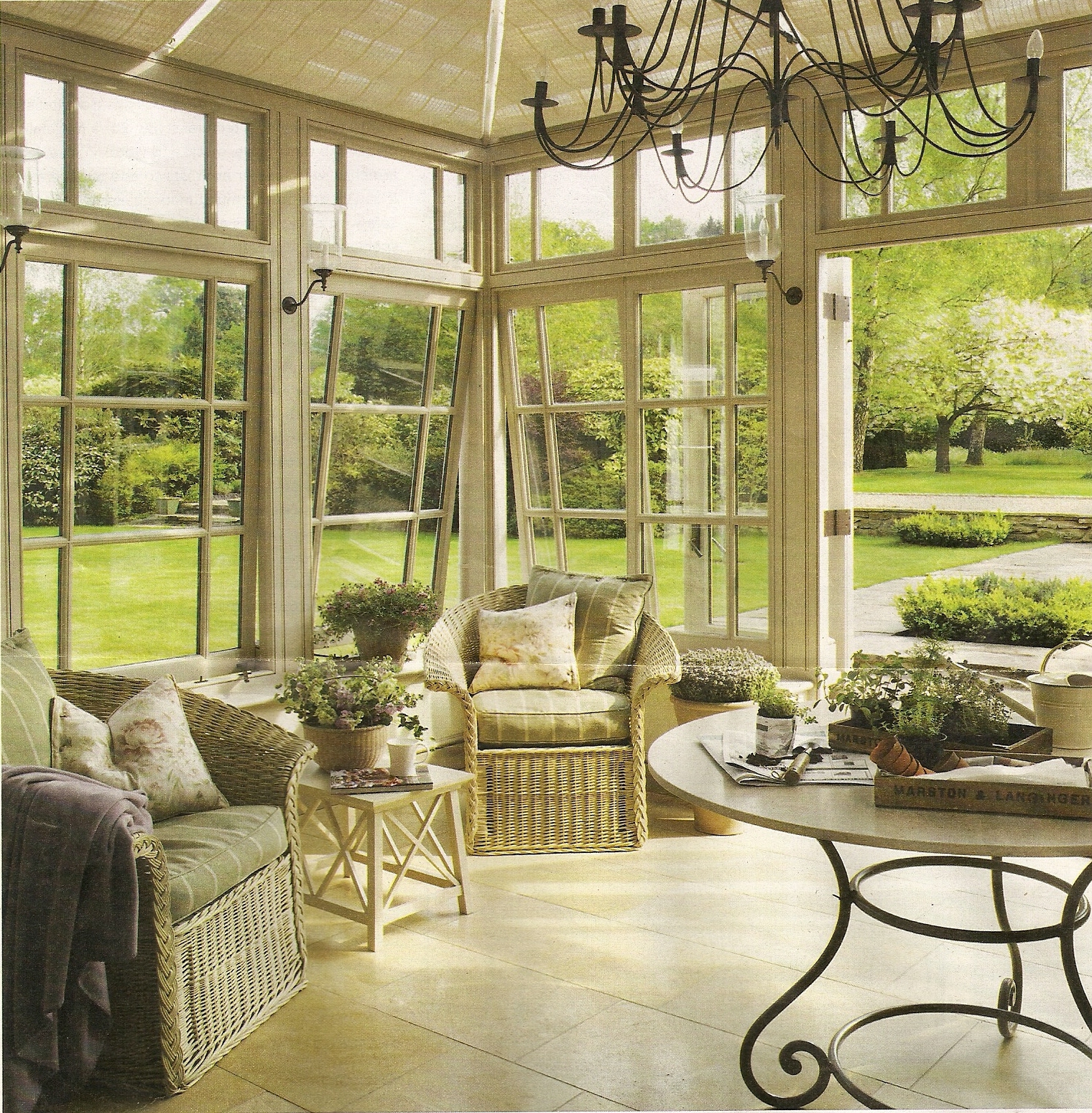 sun room tour