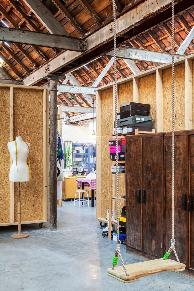 Temporary Wooden Boxes or How to Survive an Old Factory Renovation ...