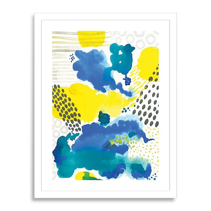 Abstract artwork from Minted for West Elm