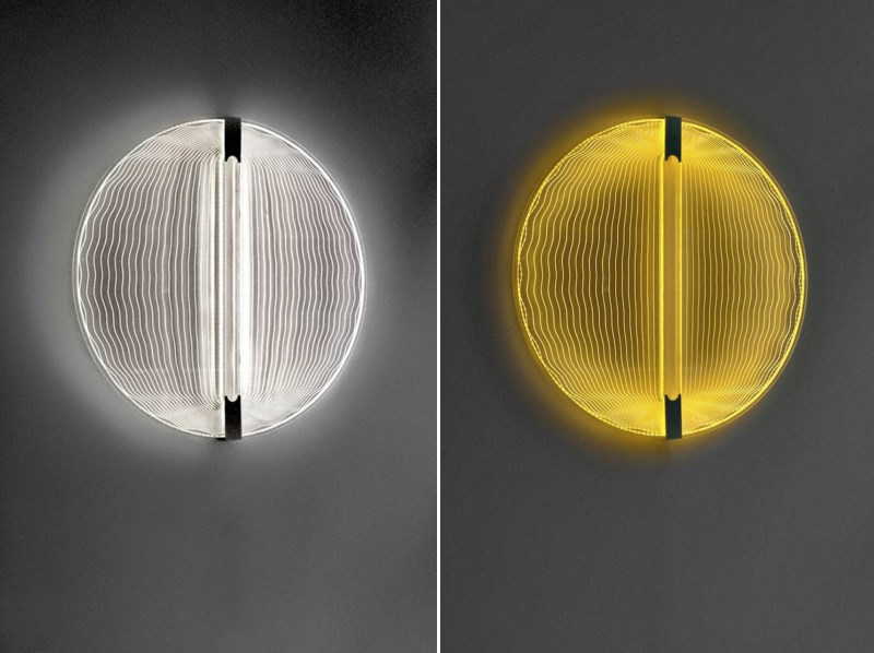 Circadian wall lamp from Transnatural Art & Design label