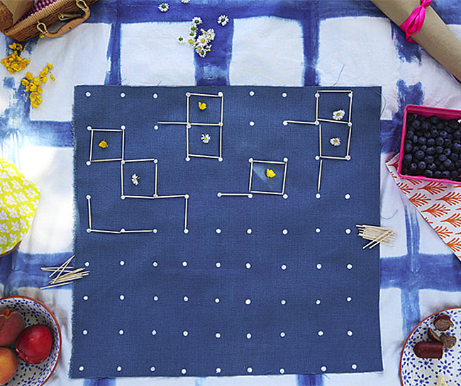 Cloth picnic games from Say Yes