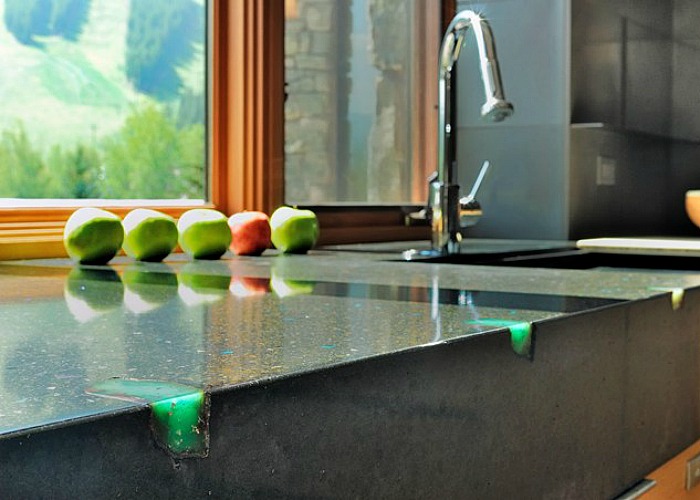 Modern Countertops Unusual Material Kitchen Glass view in gallery a very unusual counter