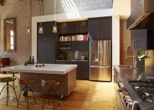 Cool-kitchen-island-on-casters-ushers-in-the-industrial-style-217x155