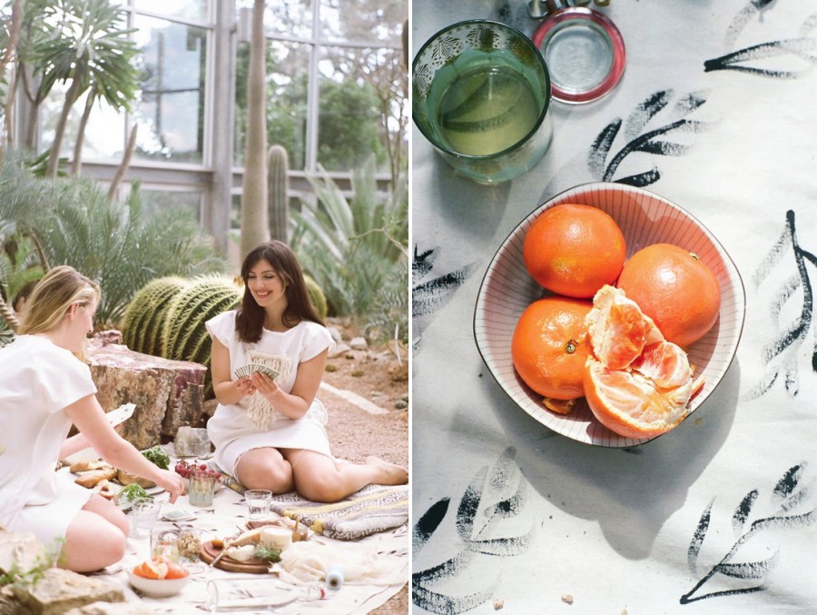 Greenhouse picnic from Design Love Fest