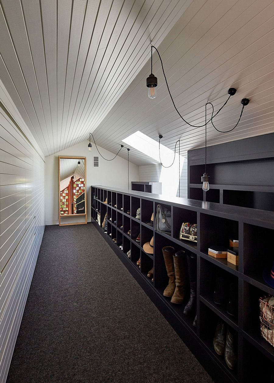 Ingenious organizational idea for the small modern home