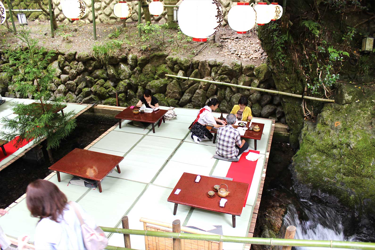 Kawadoko Dining in Kibune