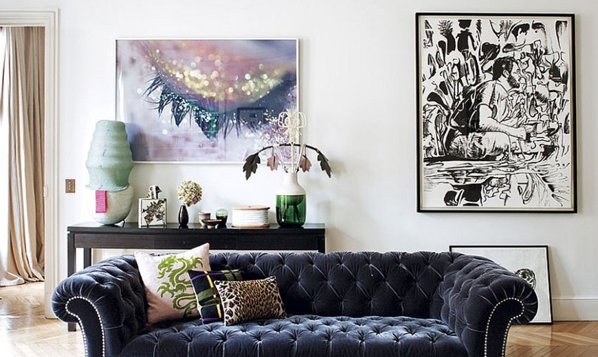 Decorating Parisian Style: Chic Modern Apartment by Sandra Benhamou