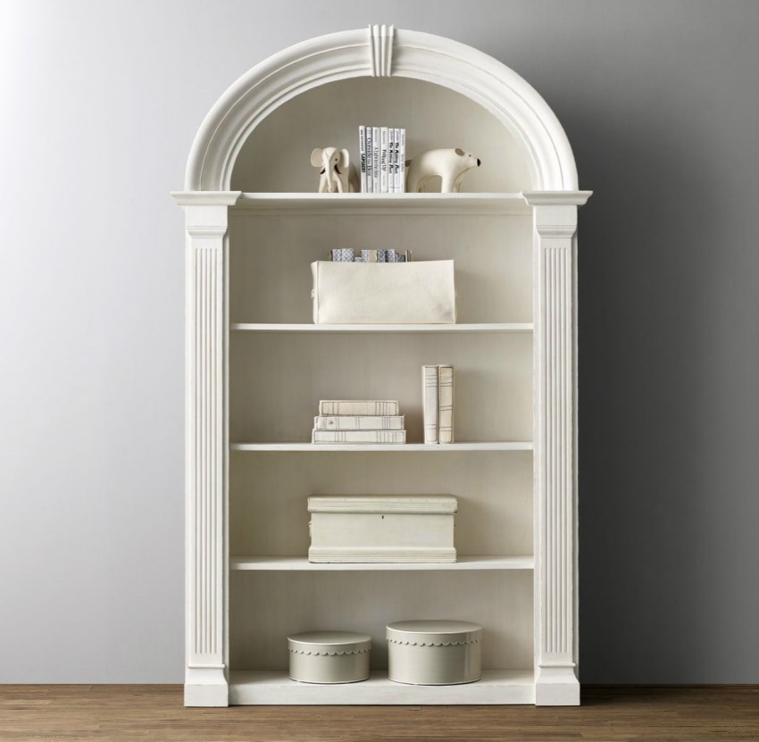 Neoclassic bookcase from Restoration Hardware