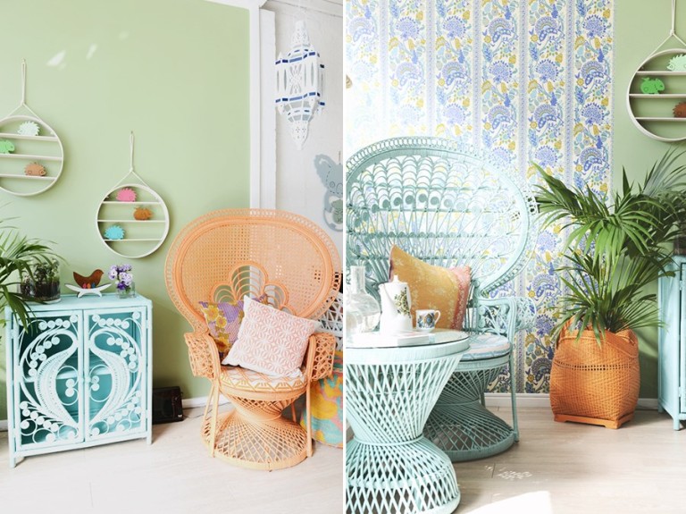 DIY Peacock Chair Ideas Decoist