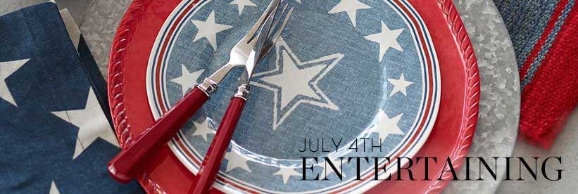 Pottery Barn 4th of July Tablescape