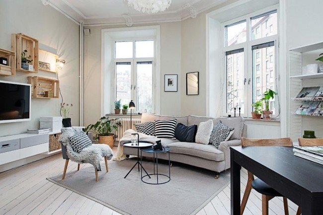 50 Chic Scandinavian Living Rooms Ideas, Inspirations
