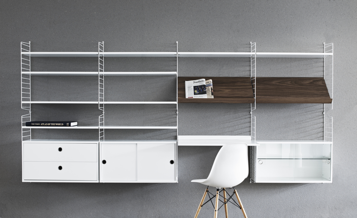 String shelving system