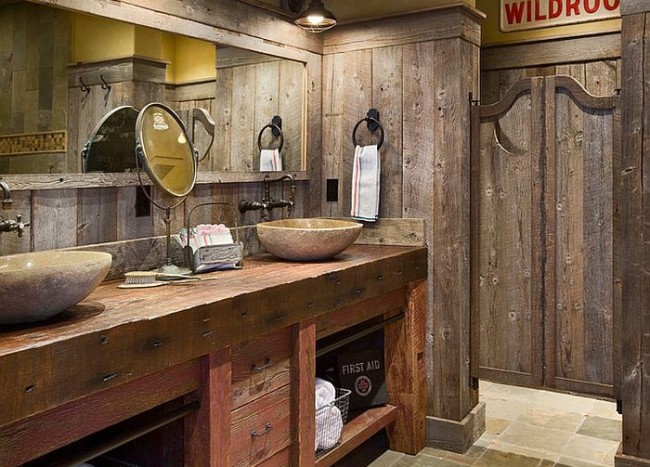 50 Enchanting Ideas for the Relaxed, Rustic Bathroom | Decoist