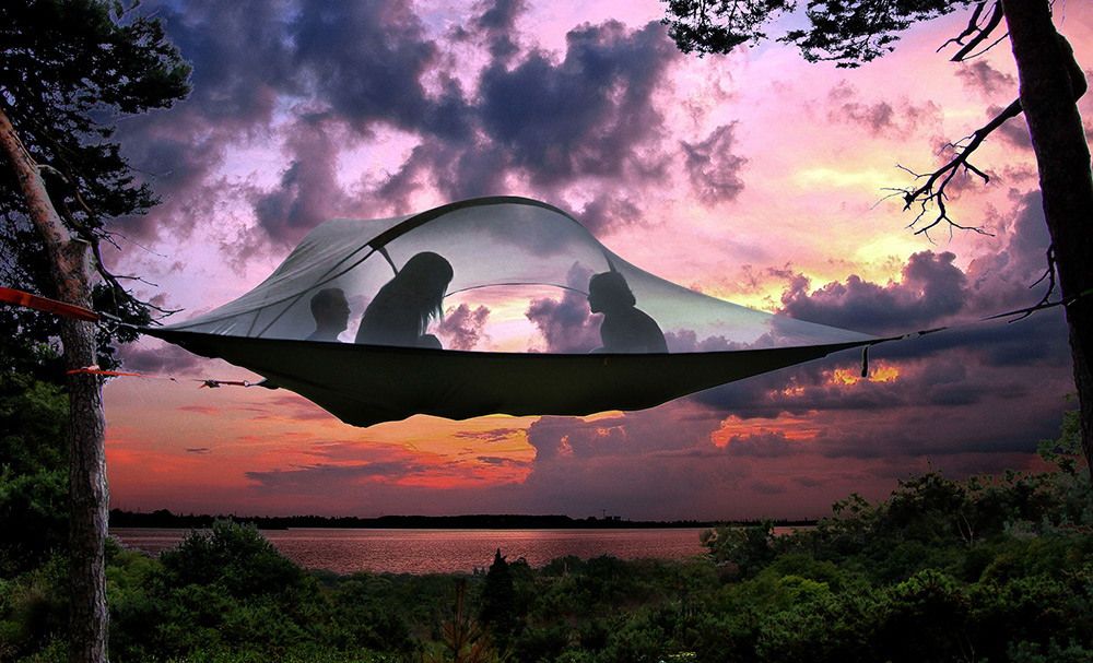 Sepnd the lazy summer evenings under the stars with Tensile tent